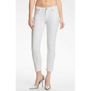 PAIGE White Ankle & Cropped Jeans